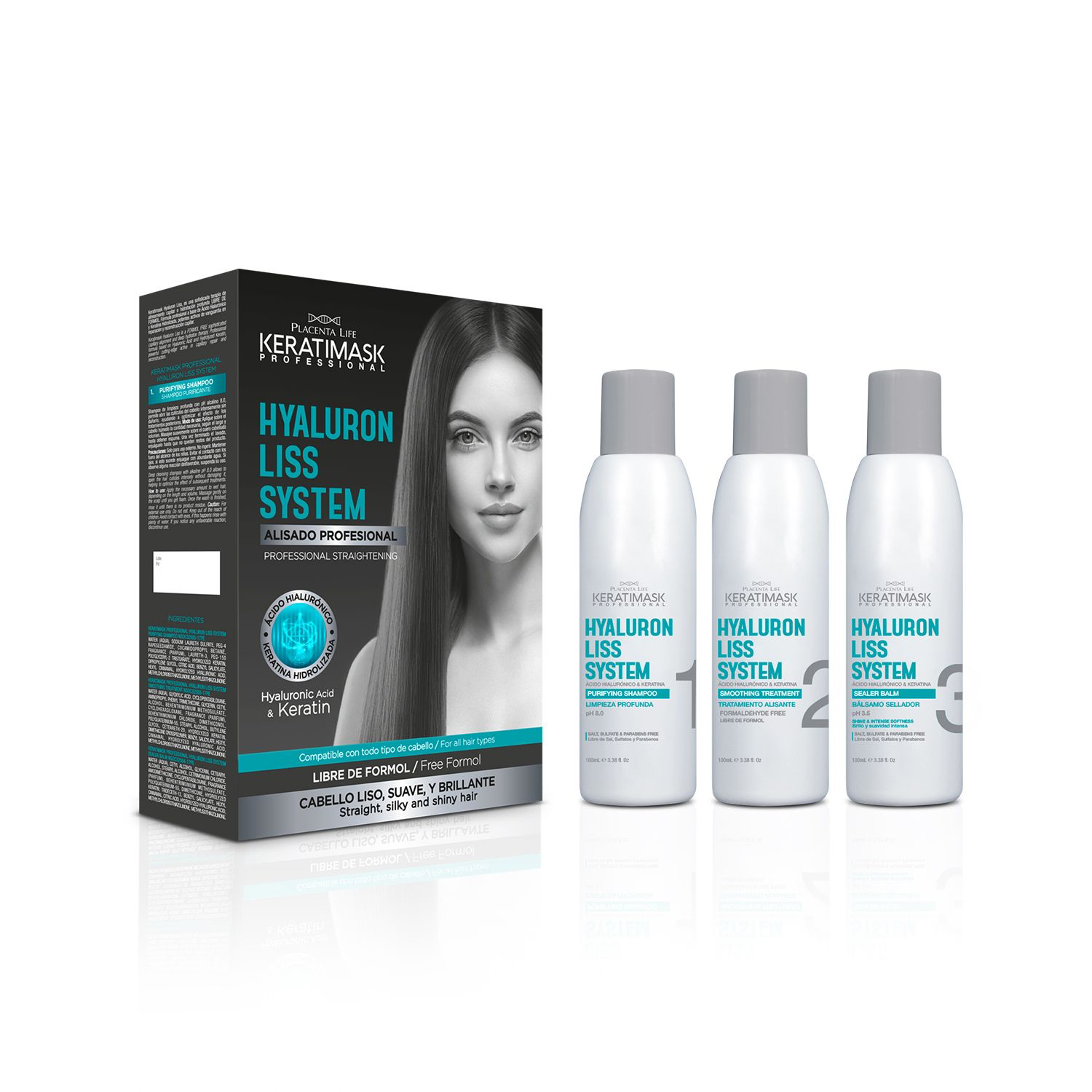 KIT ALISADO DE KERATINA KERATIMASK PROFESSIONAL | Gloss Beauty Shop su  tienda Online en Ecuador